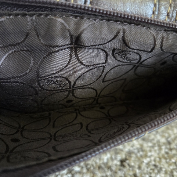 Vintage Fossil Dark Brown Leather Wallet - Picture 4 of 8